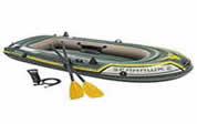 Intex SeaHawk Inflatable Boat with Oars and Pump
